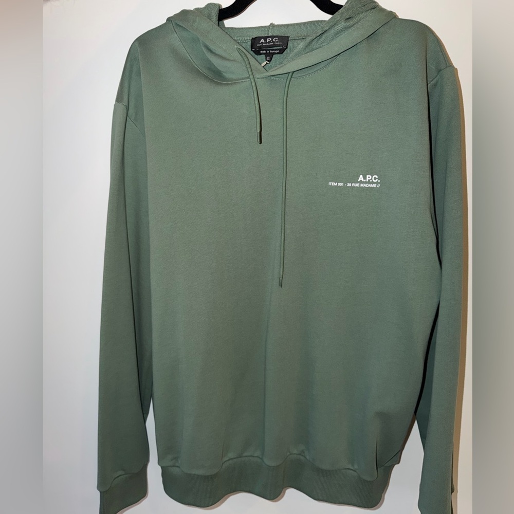 A.P.C. Forest Green Pullover